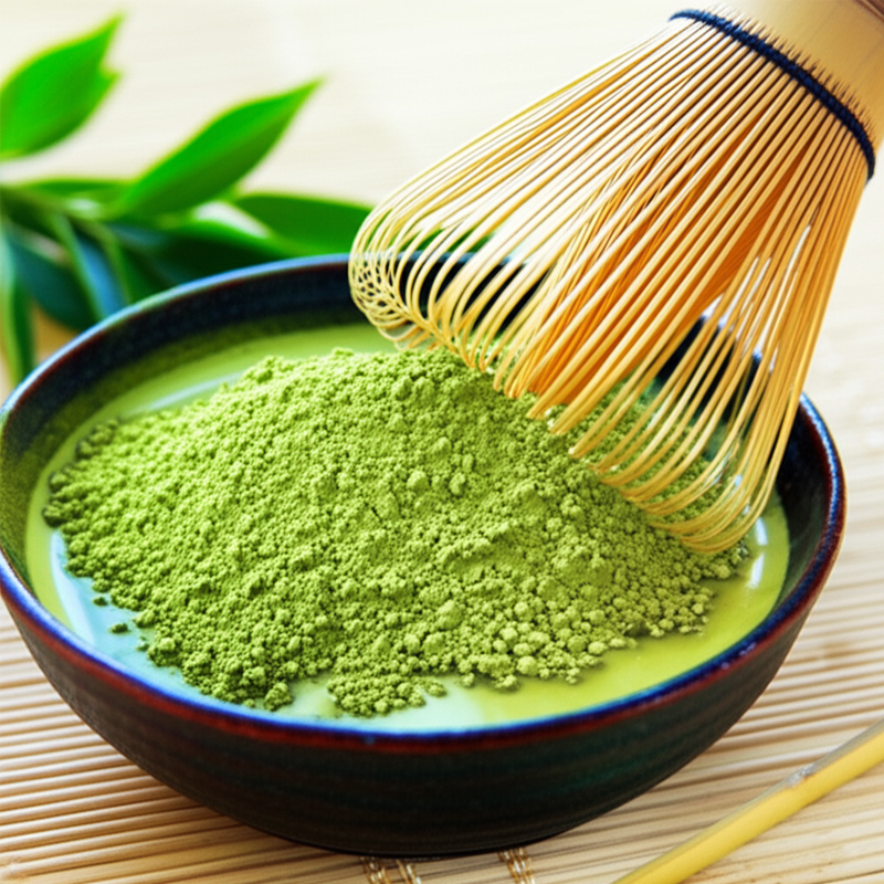 Bamboo Whisk Chasen - Pengocok Teh Hijau Matcha 120 Garpu