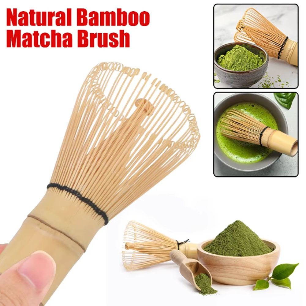 Bamboo Whisk Chasen - Pengocok Matcha Bambu yang Berguna, Set