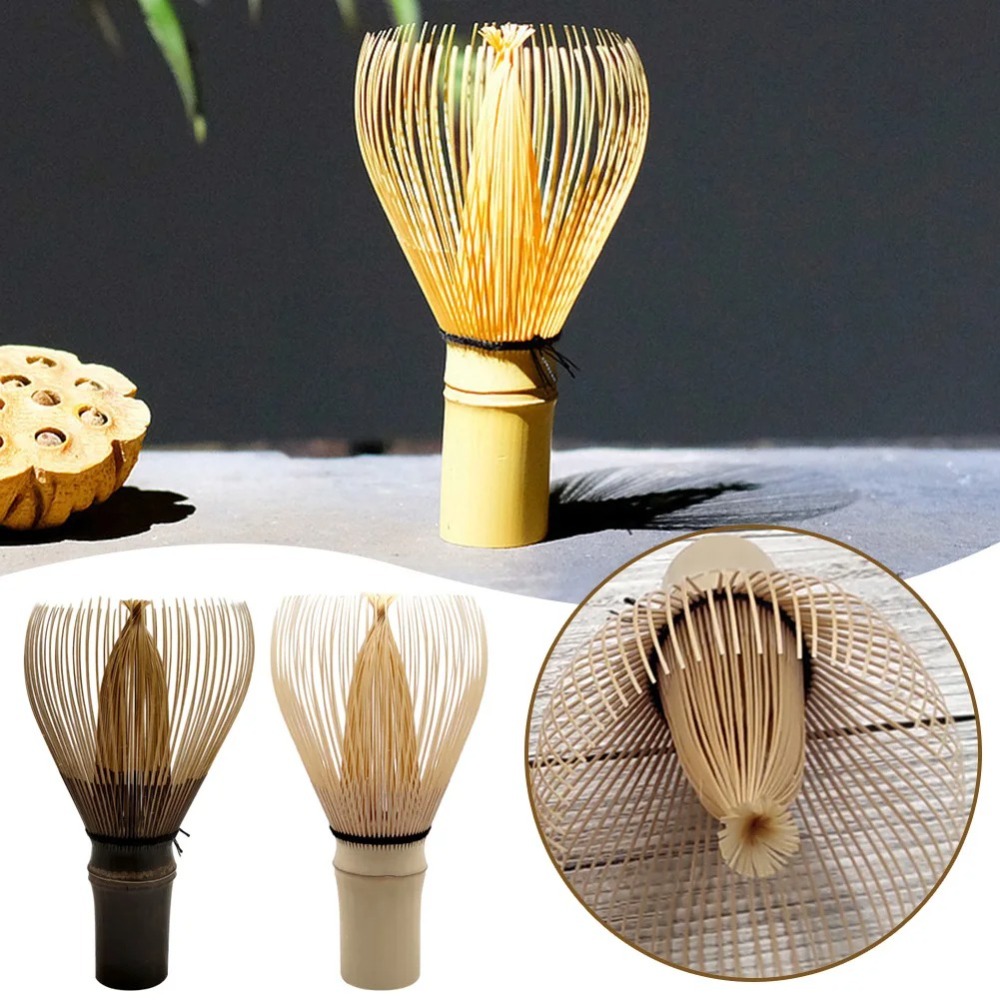 Bamboo Whisk Chasen - Pengocok Matcha Bambu Tradisional Set Teh
