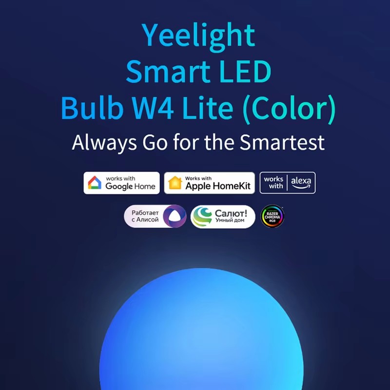 Yeelight Bohlam LED Pintar W4  - Yeelight Light Smart Bulb ulasan dan harga