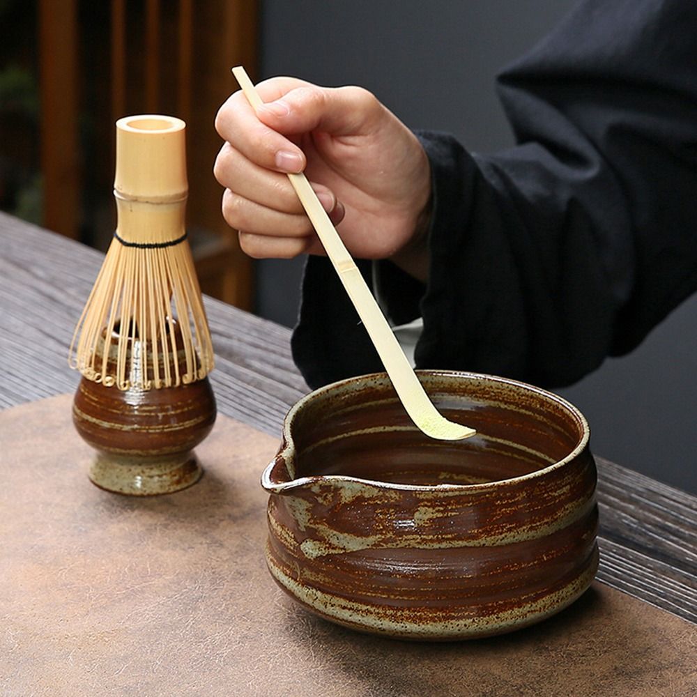 4 buah Set teh Matcha Jepang k - Bamboo Whisk Chasen ulasan dan harga