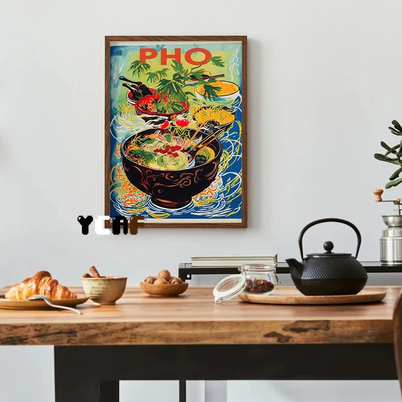 Vintage Jepang Poster makanan  - Japanese Lifestyle Food ulasan dan harga