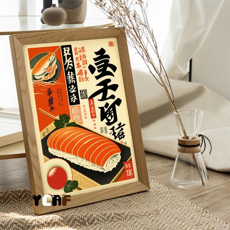 Vintage Jepang Poster makanan  - Japanese Lifestyle Food ulasan dan harga