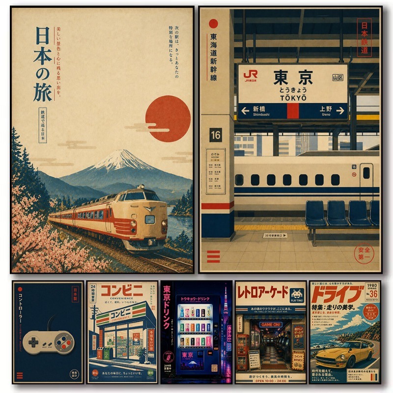 Poster Mobil Arcade Permainan  - Japanese Lifestyle Game ulasan dan harga