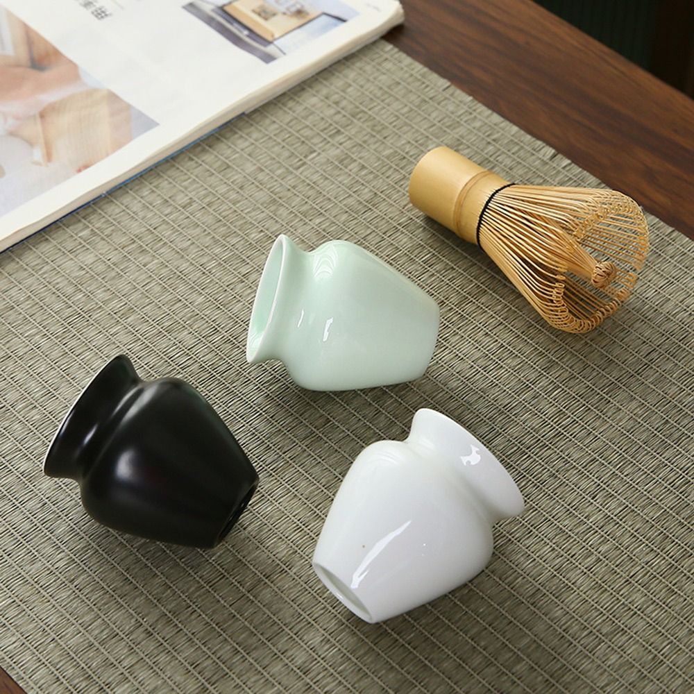 Penyangga Matcha Keramik Berku - Bamboo Whisk Chasen ulasan dan harga