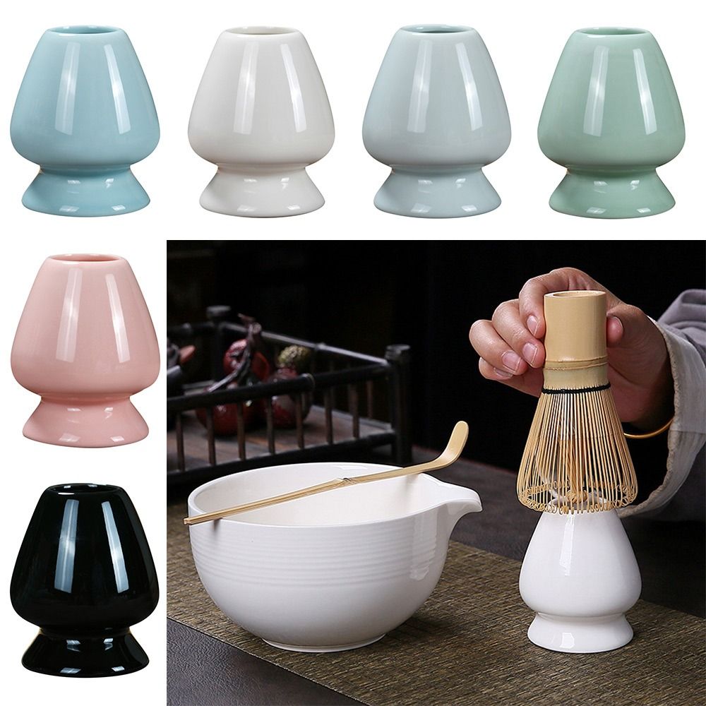 Penyangga Matcha Keramik Berku - Bamboo Whisk Chasen ulasan dan harga