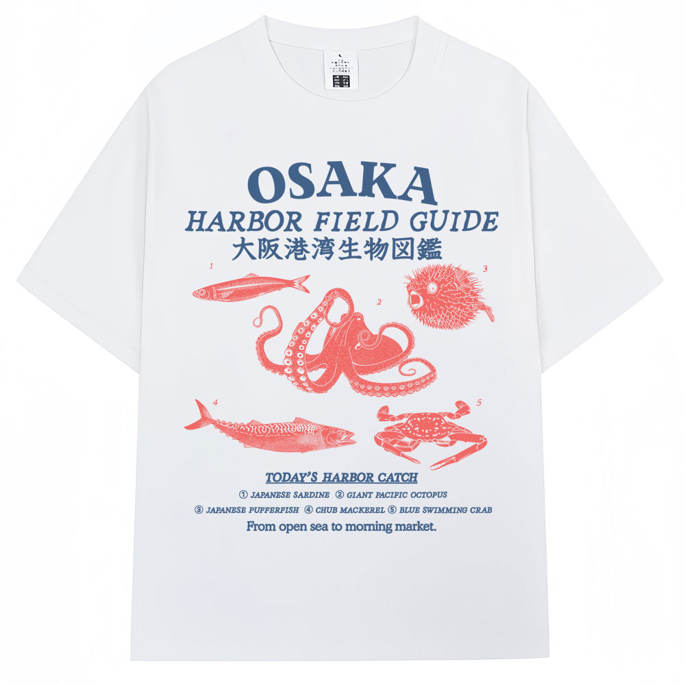 Kaos Grafis Panduan Pelaut Pel - Japanese Man Lifestyle ulasan dan harga