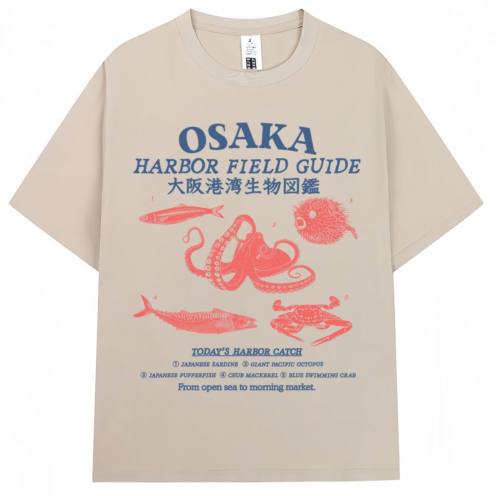 Kaos Grafis Panduan Pelaut Pel - Japanese Man Lifestyle ulasan dan harga