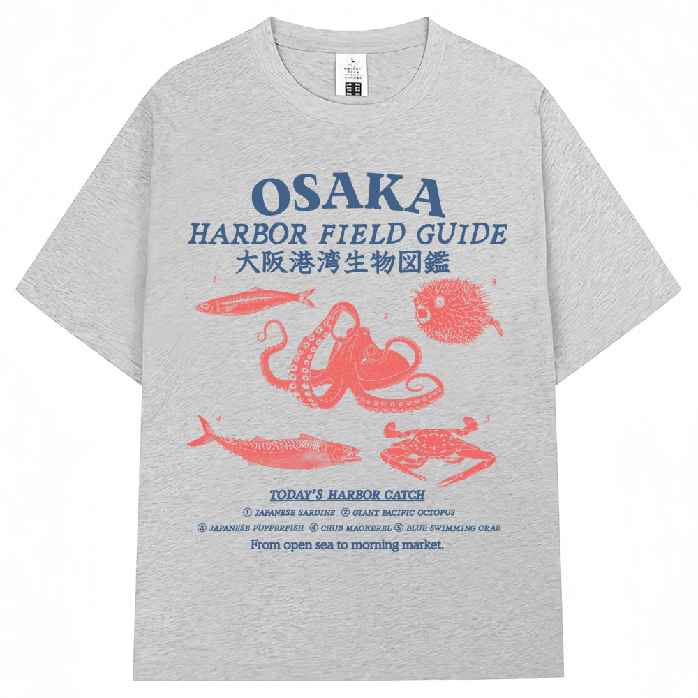 Kaos Grafis Panduan Pelaut Pel - Japanese Man Lifestyle ulasan dan harga