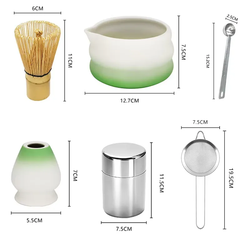 Set Kotak Matcha Portabel Kust - Bamboo Whisk Chasen ulasan dan harga