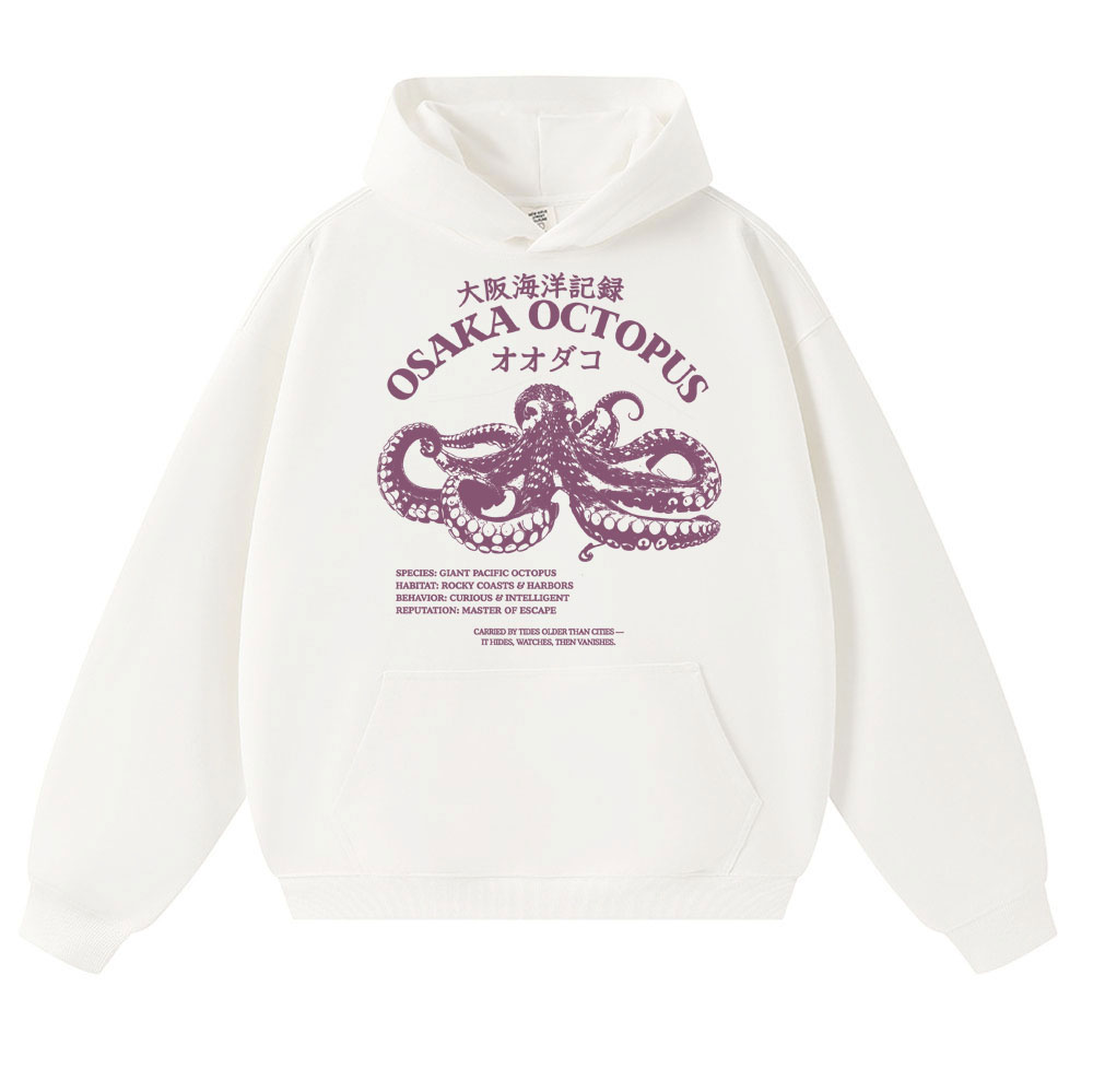 Hoodie Gaya Jepang Osaka Octop - Japanese Man Lifestyle ulasan dan harga