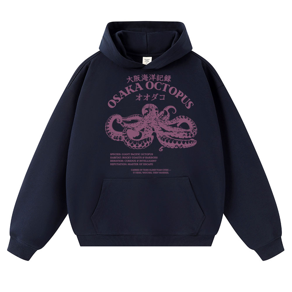 Hoodie Gaya Jepang Osaka Octop - Japanese Man Lifestyle ulasan dan harga